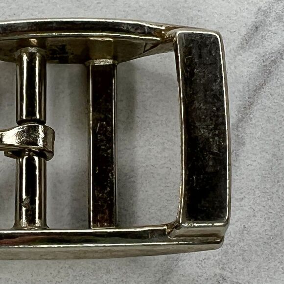 Silver Tone Simple Basic Belt Buckle - Picture 7 of 7